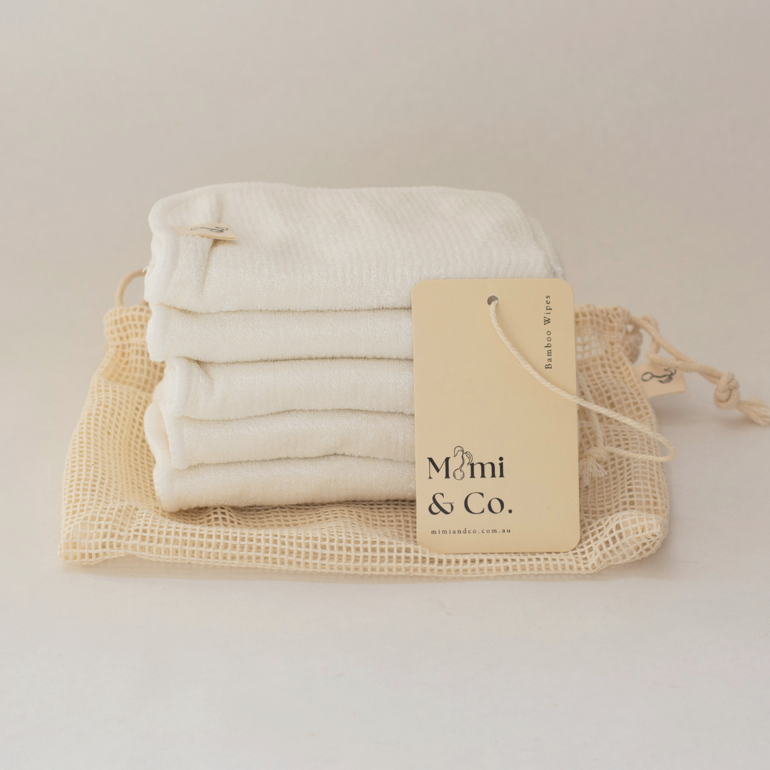 Reusable Bamboo Wipes by Mimi & Co