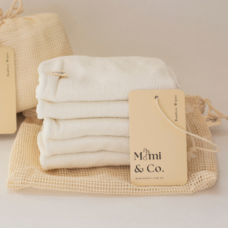 Reusable Bamboo Wipes and Container - Image 3