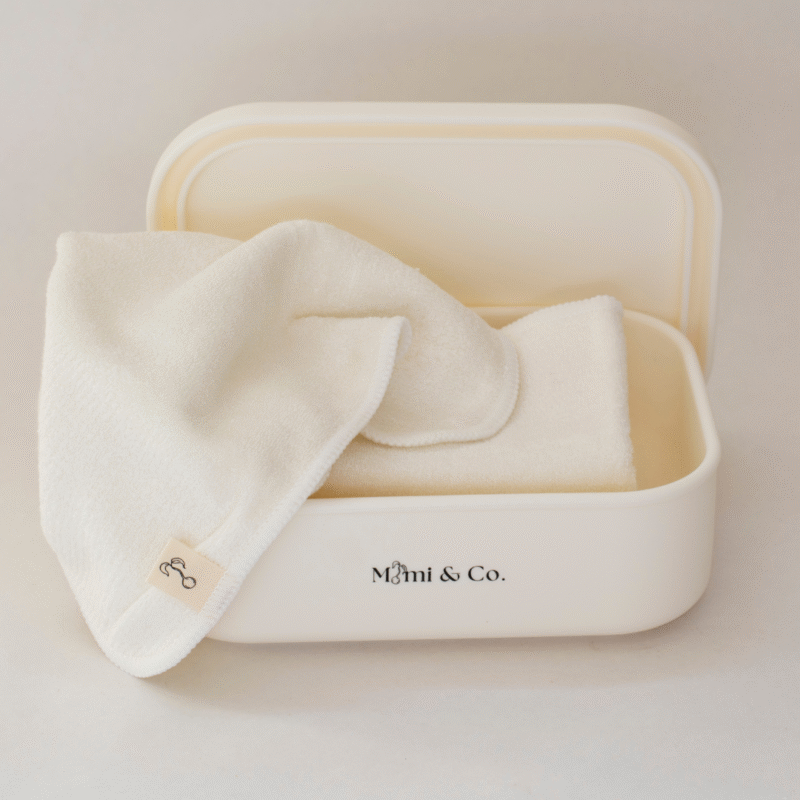 Reusable Bamboo Wipes and Container - Image 2