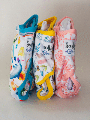 cloth nappy stash