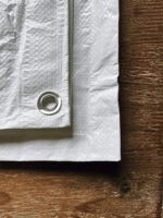 White Tarpaulin Birth Mat