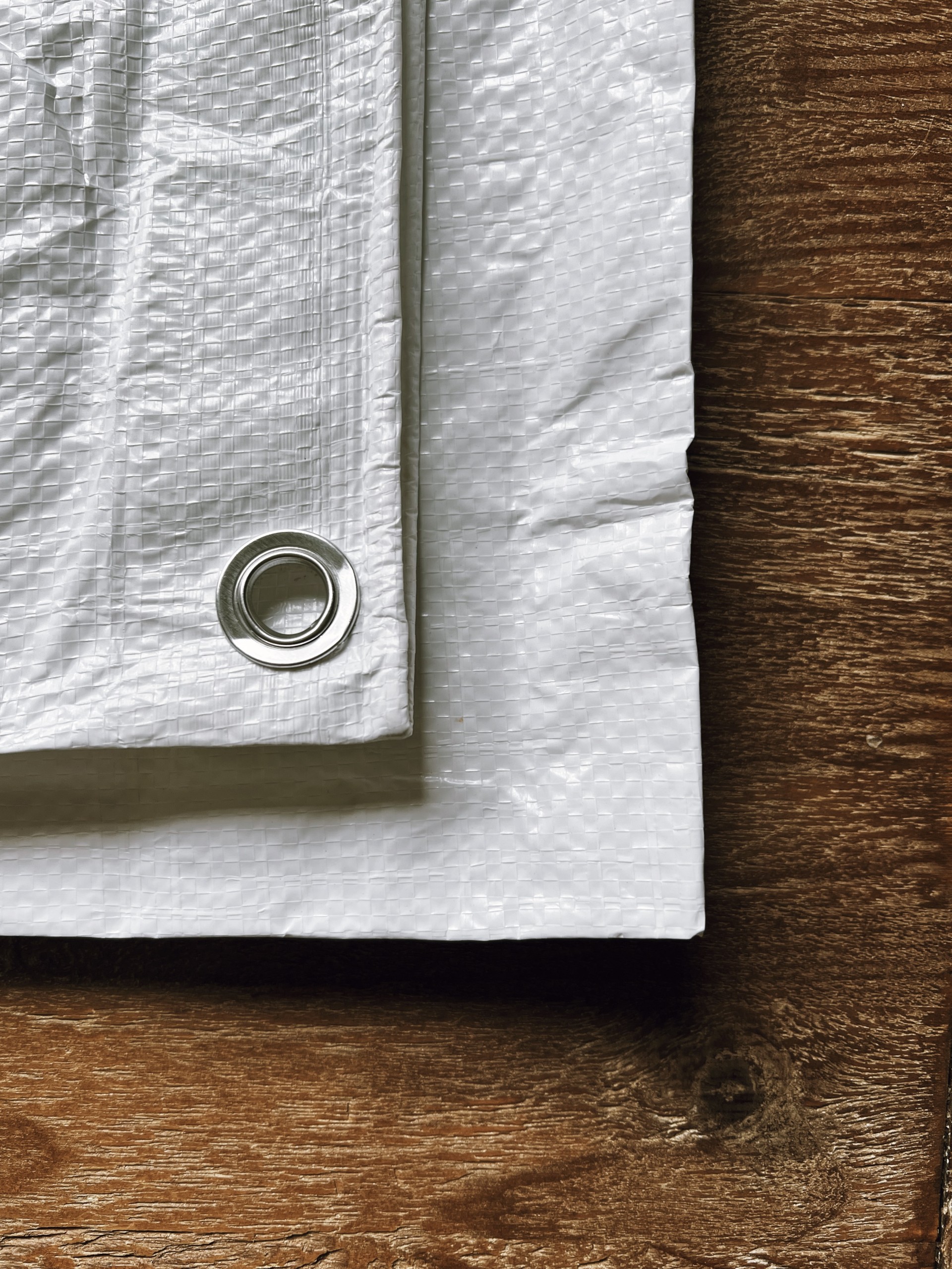 White Tarpaulin Birth Mat (Large)