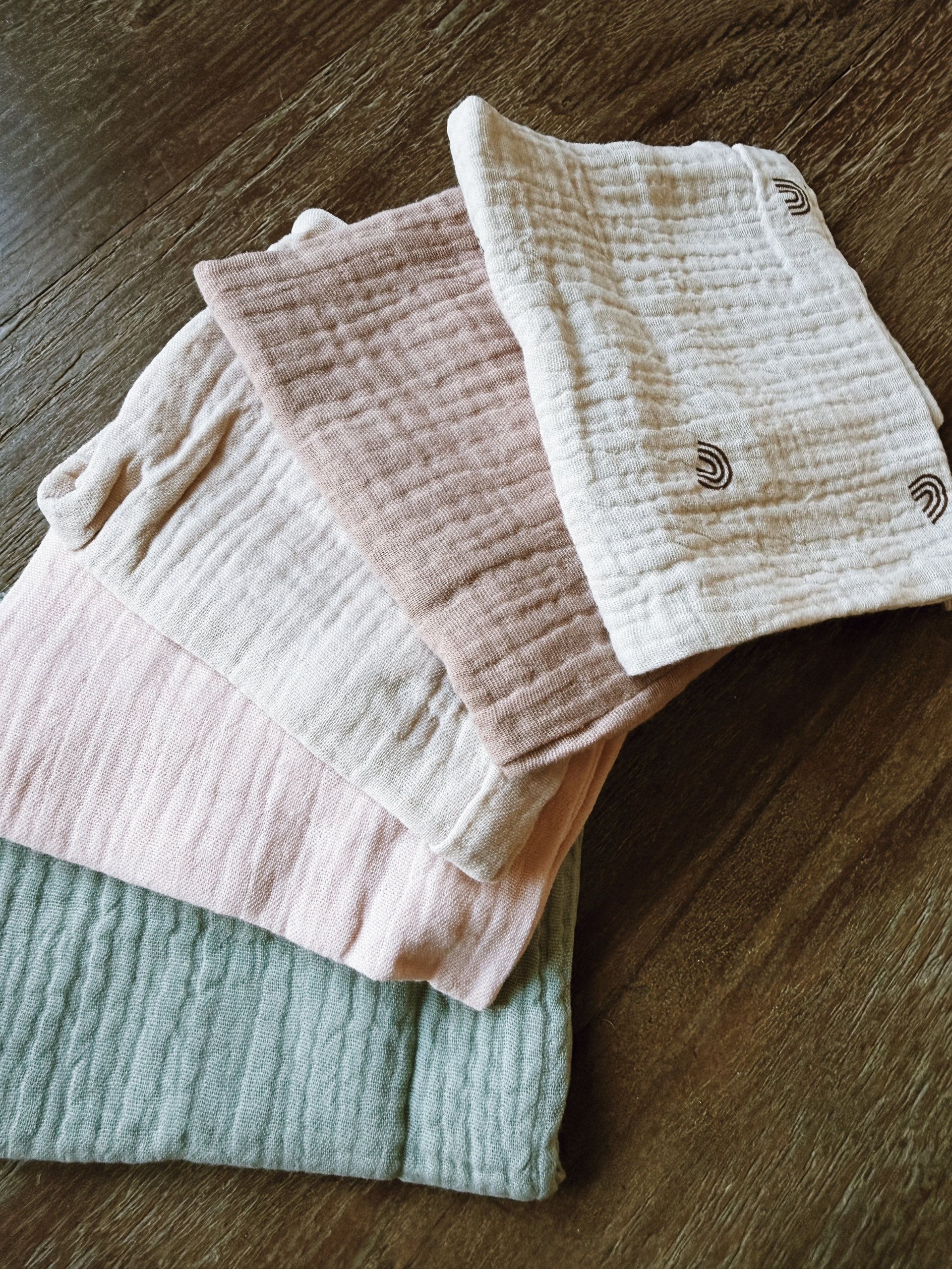 Muslin Washcloth Set (Set of 5) - Image 7