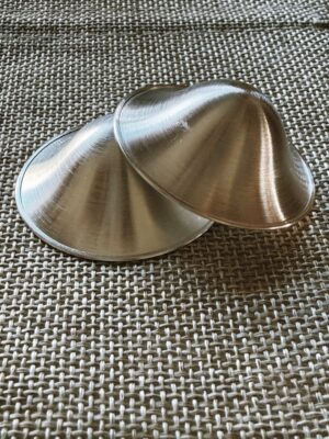 silver nursing cups