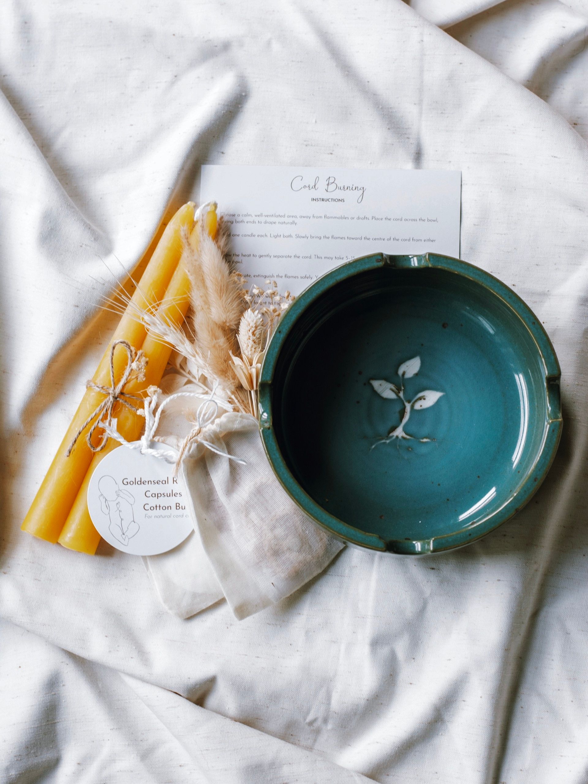 cord burning bowl