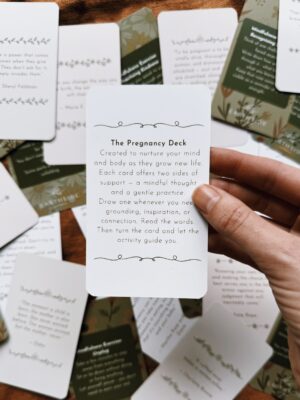 The Pregnancy Deck - Mindfulness & Affirmation Cards
