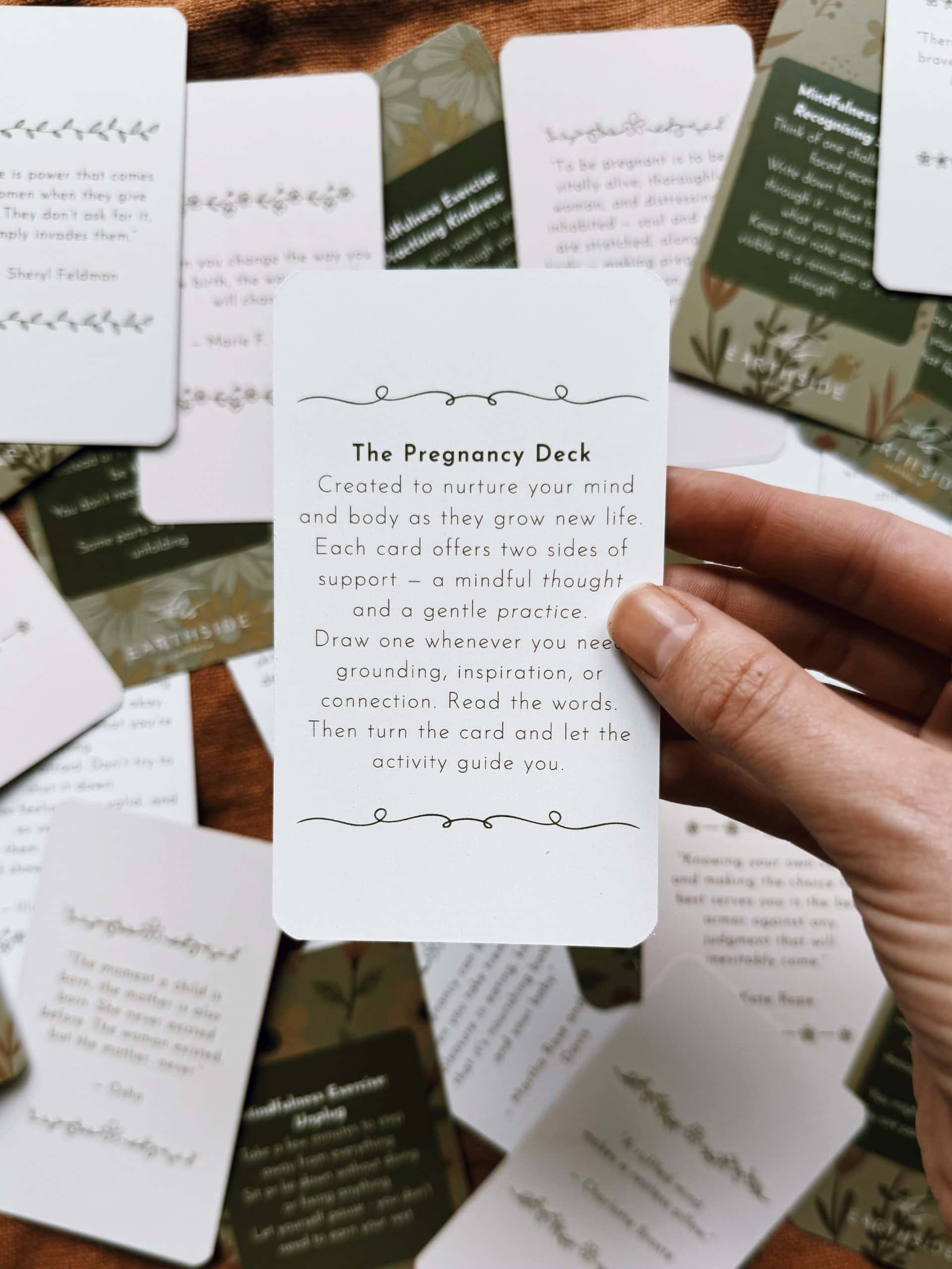 The Decks of Motherhood™ - Pregnancy, Postpartum & Partnership Card Collection - Image 2