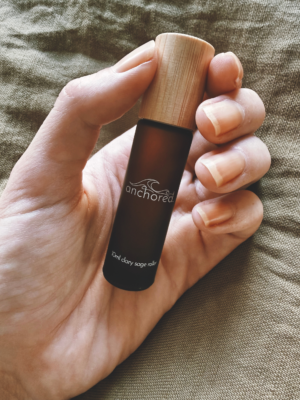 anchored clary sage roller