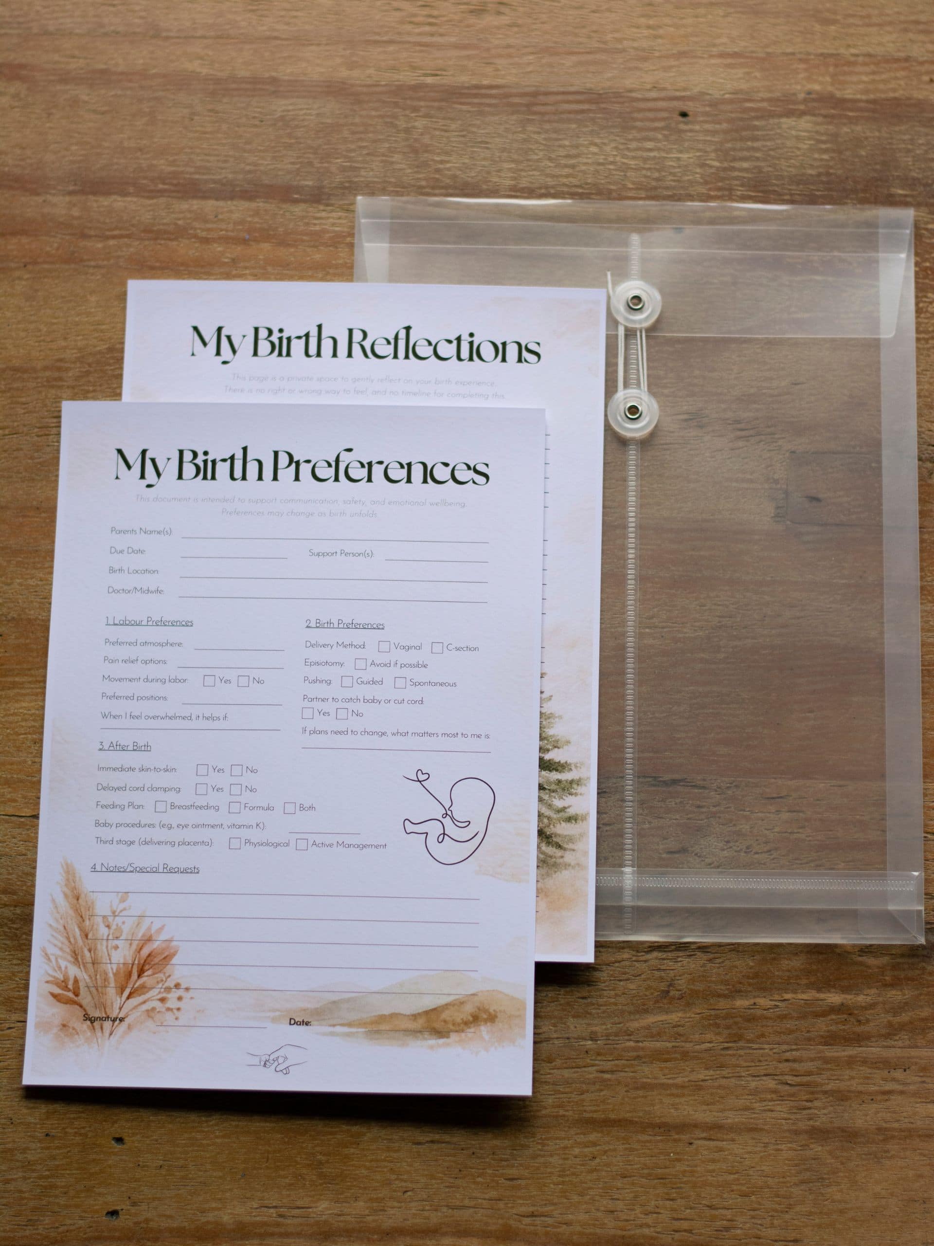 My Birth Preferences & My Birth Reflections - Image 4