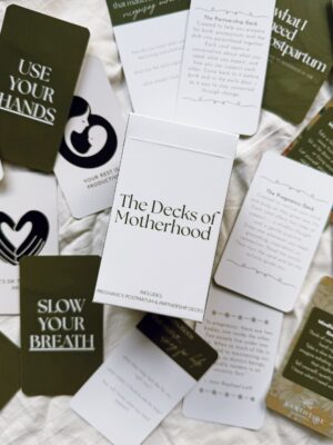 motherhood card deck